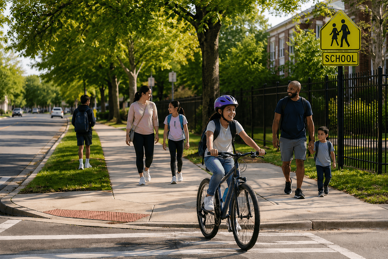 Bike walk Kentucky - Safe Routes Start Close to Home Helping Kentucky Students Walk and Bike to School