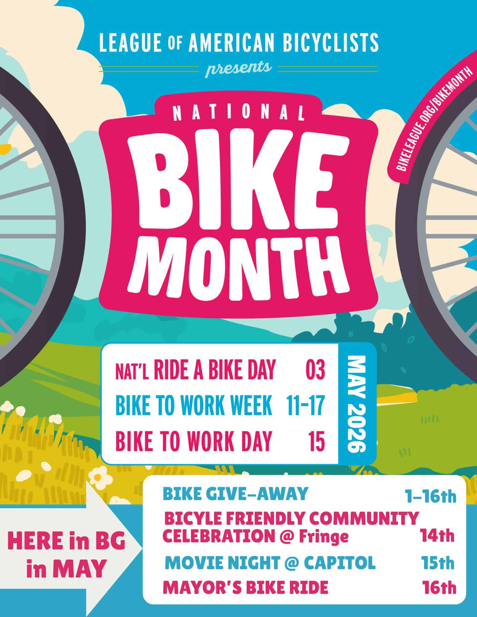 Bike Month 2026 Events in Bowling Green Kentucky - May 2026