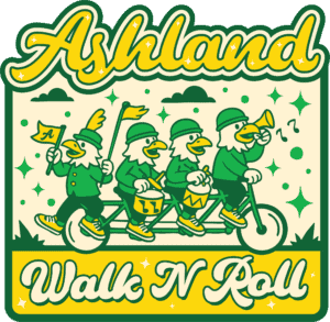 Ashland Elementary Bike Bus Walk N Roll Logo Lexington Kentucky