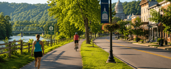 Bike Walk Kentucky blog about safe roads and tips for staying visible while walking and biking in kentucky